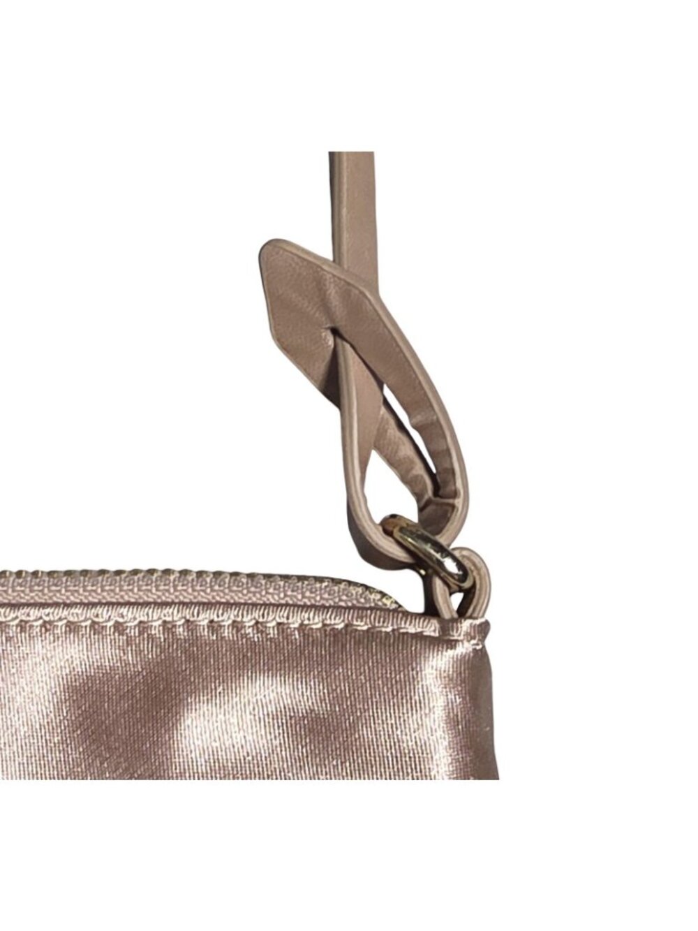 Tumi Rose Gold Metallic Zip Top Pouch - Picture 6 of 8
